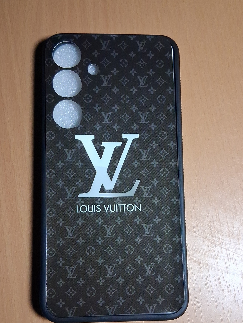 Louis Vuitton Black Monogram LV Logo Phone Case Galaxy S24